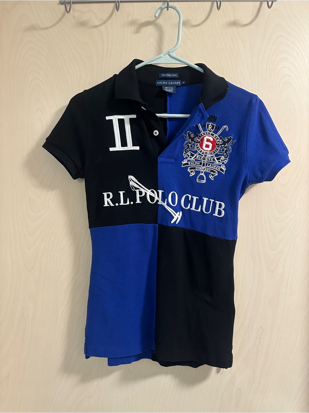 Polo Ralph Lauren Polo Club The Skinny Polo Women’s Size Small Preppy Old Money
